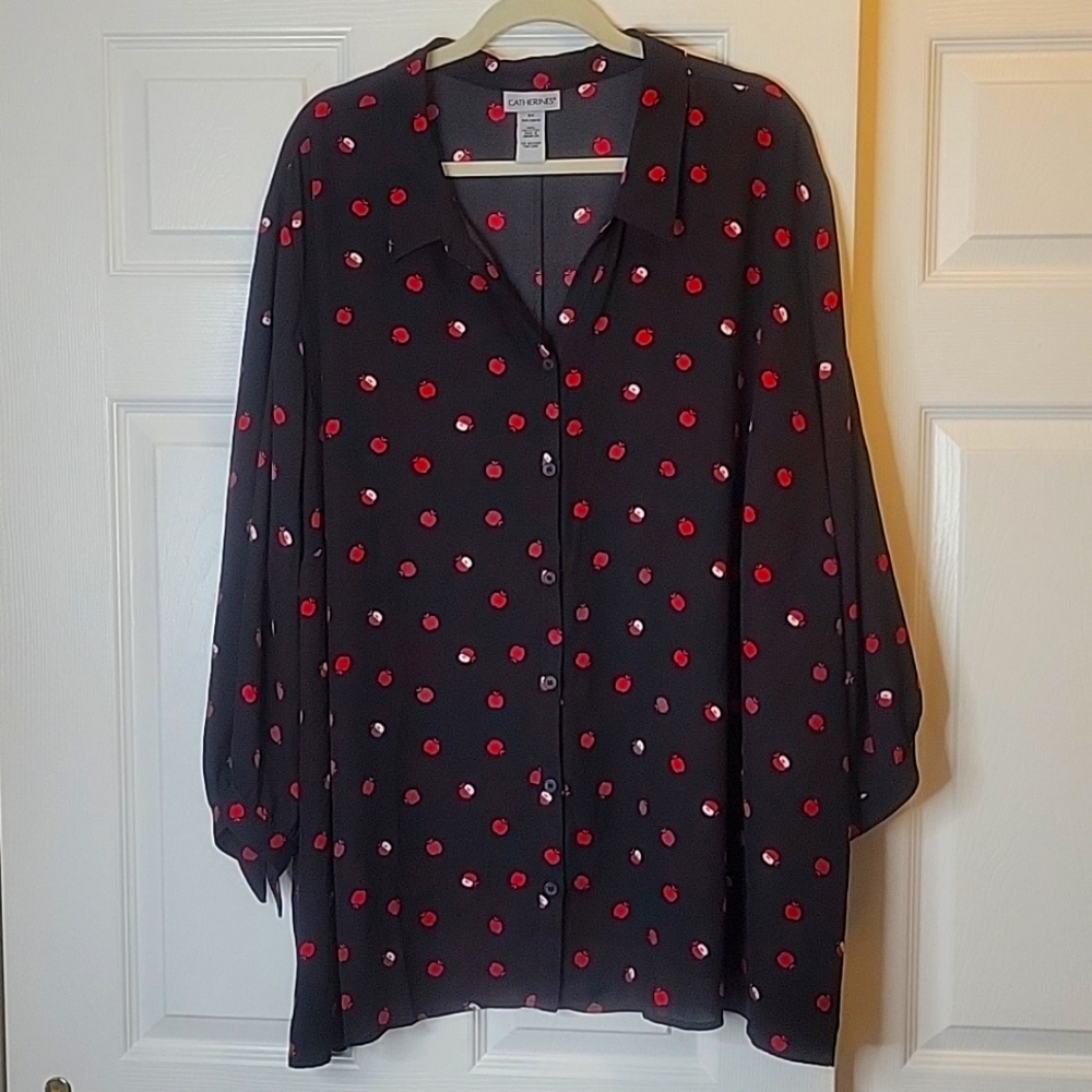 Catherines Apple Blouse
